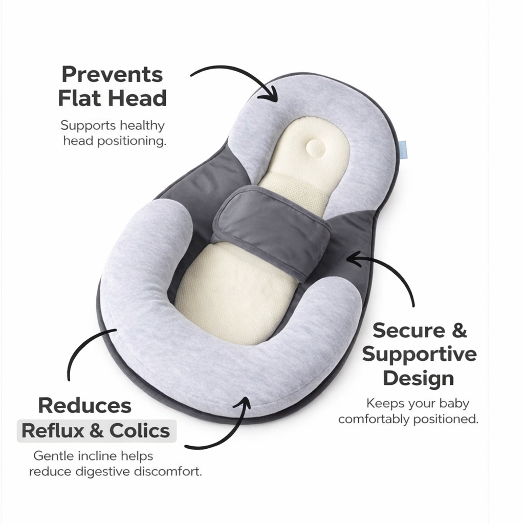 CalmNest™ - Gentle Relief For Reflux & Better Sleep