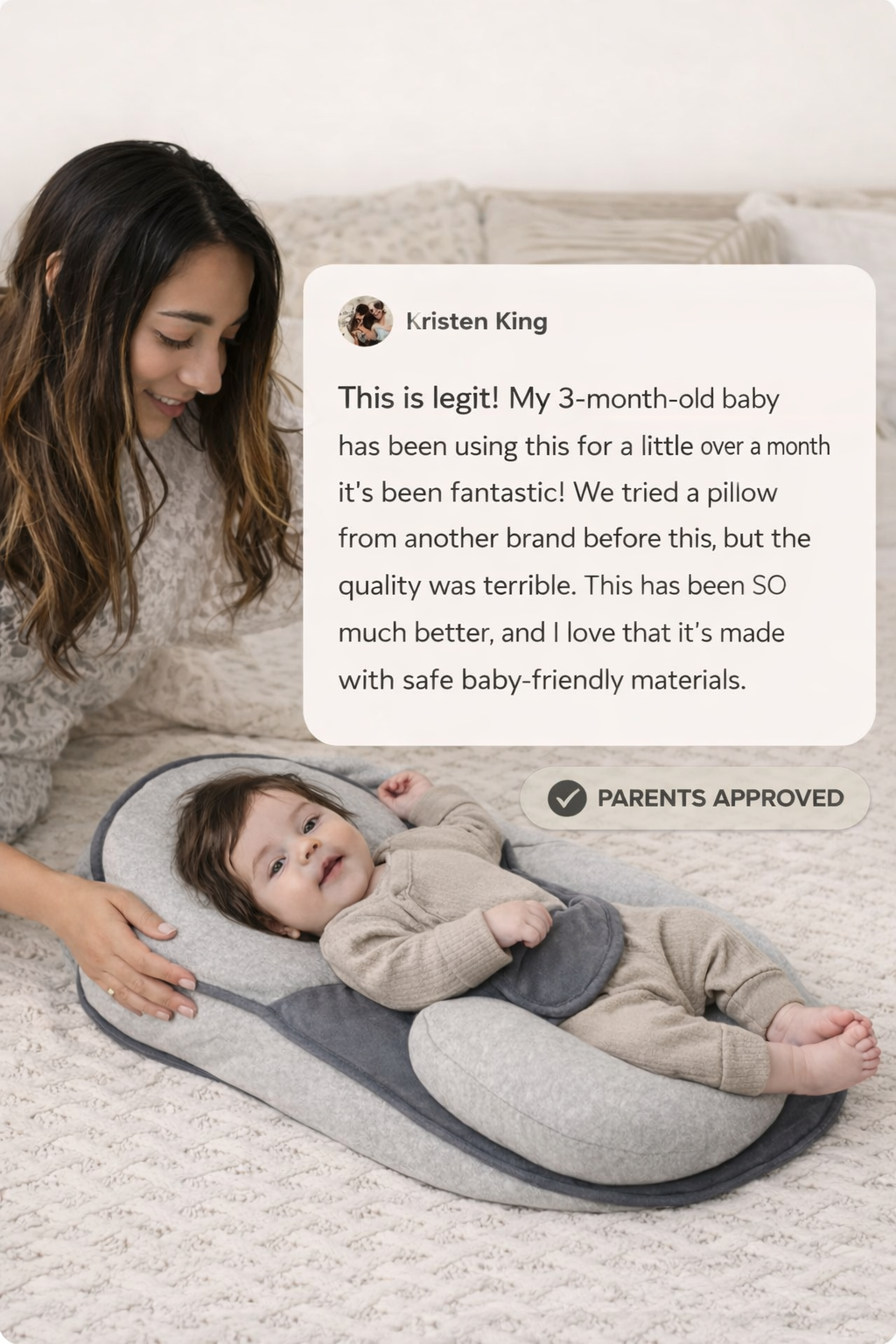 CalmNest™ - Gentle Relief For Reflux & Better Sleep